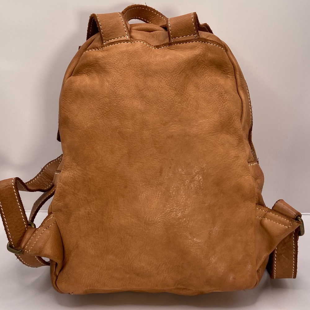 Costanza Rota Italian Woven Leather Backpack - Picture 2 of 16